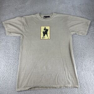 vintage horse‎ rider shirt avanti basic 2000s y2k mens size medium Brown